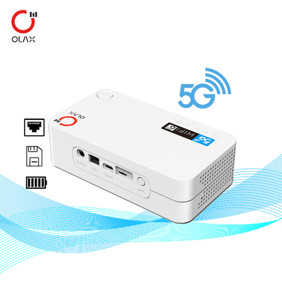 OLAX G5010 QUALCOMM X55 4G 5G LTE Pocket WIFI HOTSPOT 4000MAH แบตเตอรี่ Router CPE CAT22 โมเดม โทรศัพท์มือถือ CPE Router
